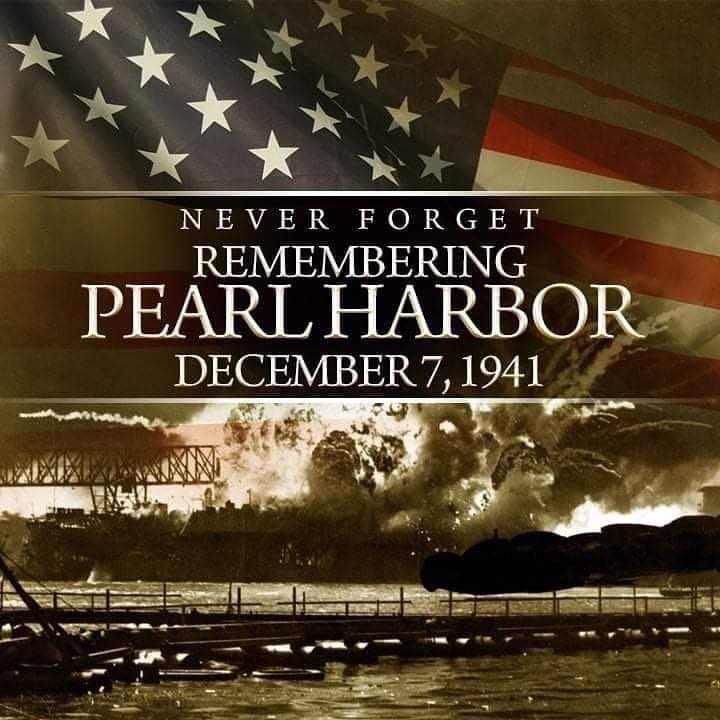 KyleGre54192272's tweet photo. "December 7th, 1941 — a date which will live in infamy"  ~ President Franklin D. Roosevelt 

81 years ago today, the Empire of Japan launched a surprise attack on the US Naval Base Pearl Harbor, Hawaii. 2,403 Americans were killed and 1,178 others were wounded during the attack. https://t.co/4R4CoNyEpC