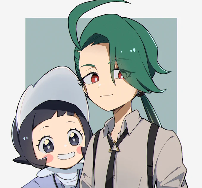 チリちゃんとポピーちゃん#ポケモンSV 