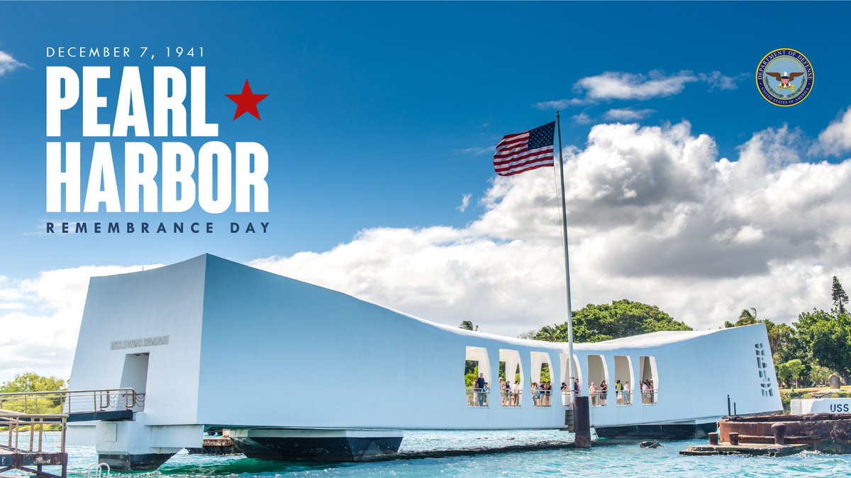 Pearl Harbor Remembrance Day marks the anniversary of the unexpected attack on Pearl Harbor, Hawaii, during #WWII. Today, we reflect and remember the many service members and civilians who lost their lives or were injured on this tragic day in American history.