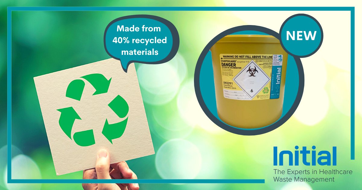 Increasing the use of recycled plastic is one way we can all help mitigate our environmental impact.
Our new eco containers are made of 40% recycled plastic, making these the perfect solution for a sustainably conscious healthcare setting.
Find out more:
ow.ly/P70j50LXmIg