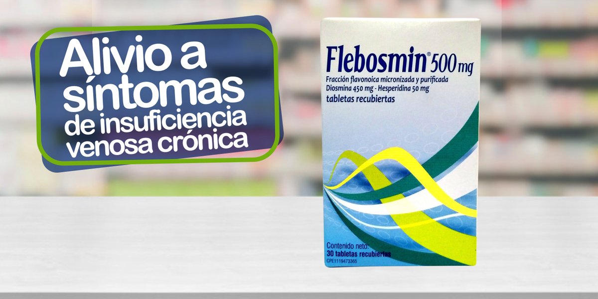farmavidave's tweet photo. El #Flebosmin💊 (#diosmina/#hesperidina) En un tratamiento de edemas y síntomas relacionados con insuficiencia venosa periférica crónica: como retención de líquido, inflamación de las piernas🦵, pies🦶, tobillos o piernas pesadas, y hemorroides😕. https://t.co/GrBp4KDWcg