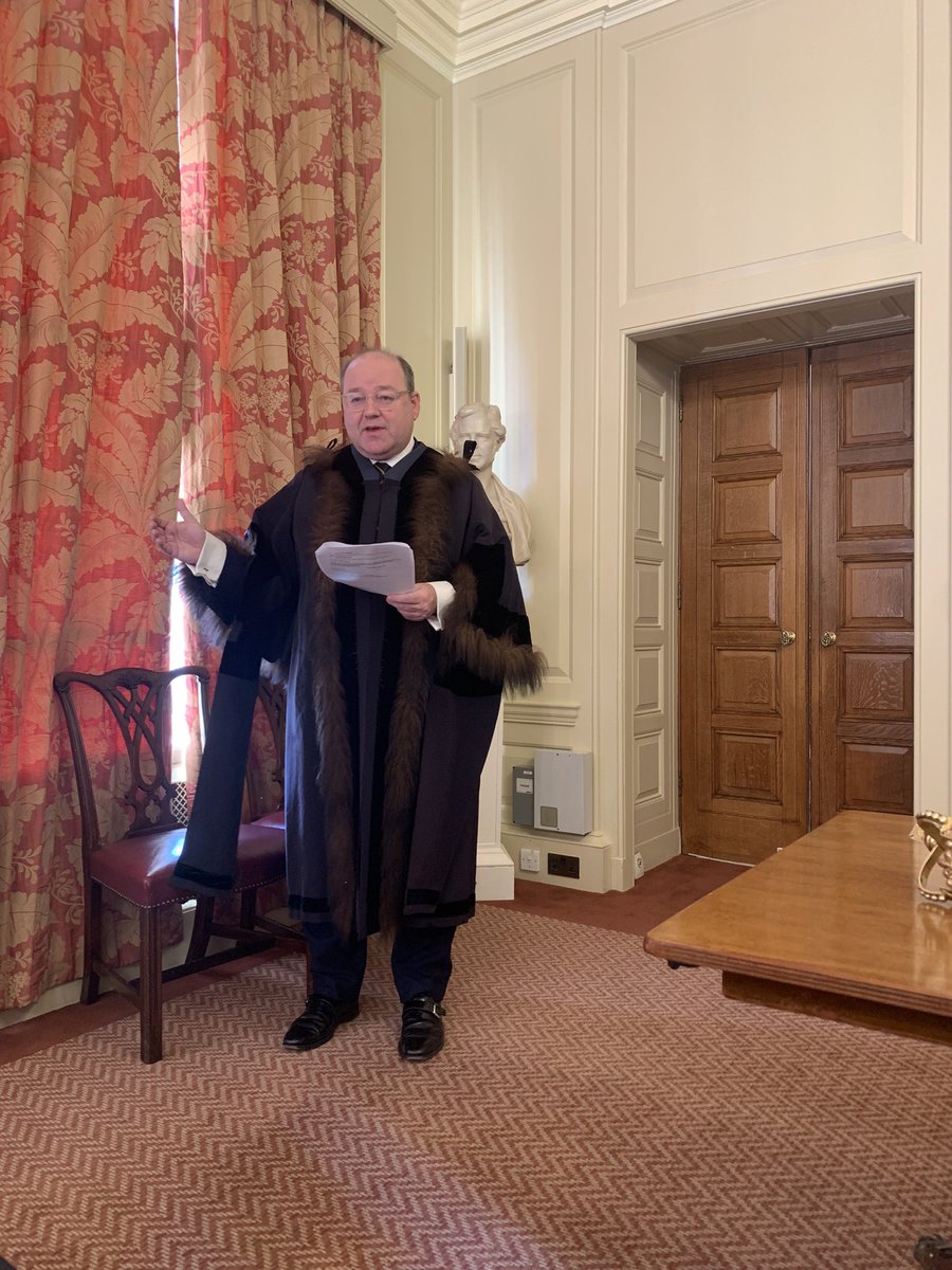 Farringdon Without Alderman <a href="/GregoryJonesCC/">Alderman Greg Jones</a> has today been re-elected for another six year term of office. Greg is a planning silk at <a href="/FTB_law/">Francis Taylor Building</a> and a member of the Temple and Farringdon Together team on the <a href="/cityoflondon/">City of London</a> Court of Common Council. #together #farringdonwithout