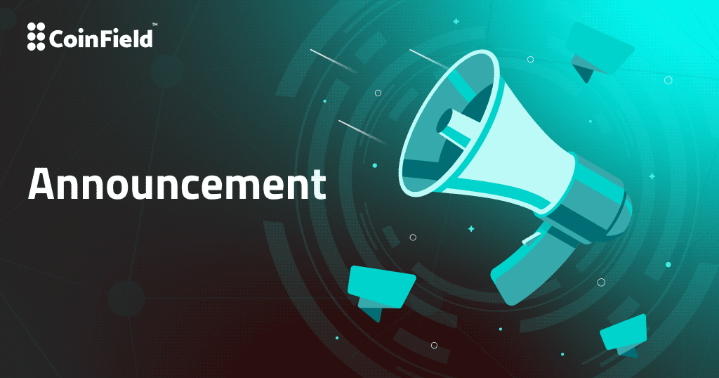 🟢 We received many inquiries about the @FlareNetworks airdrop and wanted to assure you that we will support the Flare token distribution. CoinField's tech team is currently collaborating with the Flare team. Please stay tuned for more details. 🙏