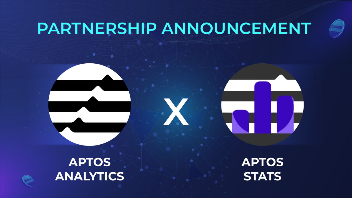 Aptos Analytics (@aptosanalytics) on Twitter photo 📣 We're proud to announce the official Data Partner <a href="/aptstats/">Aptos Stats📊 - All in one dashboard for U!</a>, which is a comprehensive dashboard that helps you to have a better understanding in #Aptos.
🚀 Let's celebrate & stay tuned for more
#AptosAnalytics #Aptos #Aptstats 📣 We're proud to announce the official Data Partner <a href="/aptstats/">Aptos Stats📊 - All in one dashboard for U!</a>, which is a comprehensive dashboard that helps you to have a better understanding in #Aptos.
🚀 Let's celebrate & stay tuned for more
#AptosAnalytics #Aptos #Aptstats