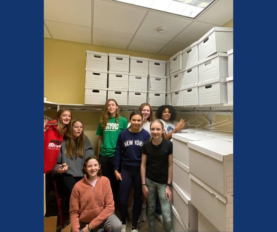 GACincinnati's tweet photo. Members from our 8th Grade Girl Scout troop have been building boxes for the St. Vincent DePaul Christmas meals since they were in 2nd grade. To keep the tradition alive, they passed the torch to our 5th Grade troop. #gaisfamily https://t.co/u8d69EQbaw