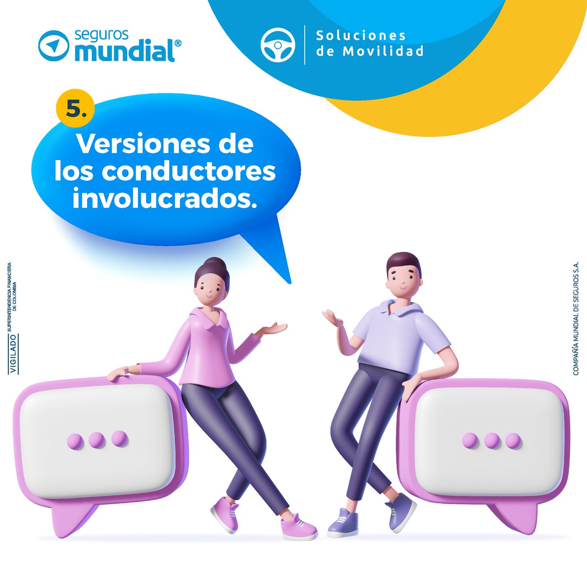 🤓#LeyChoqueSimple. Te invitamos a conocer el procedimiento a seguir en Caso de Choque Simple…🚙 #MásSimpleDeLoQueCrees.✅

<a href="/FasecoldaOficia/">Fasecolda</a>