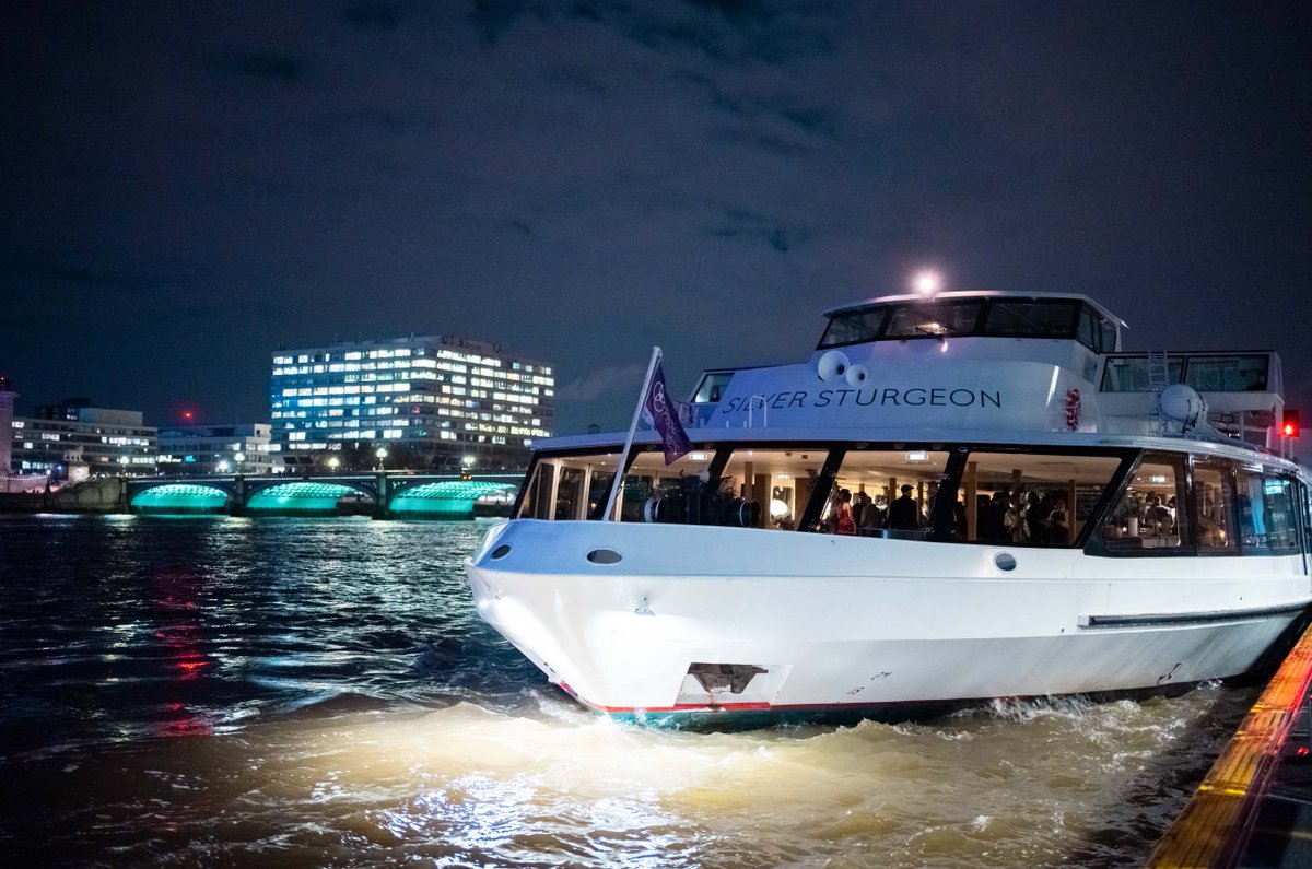 _LaFosse's tweet photo. What a way to close out a brilliant year! 🛥 🎉
Last Friday our #team #celebrated in style upon the #SilverSturgeon down the River Thames for our #Christmas #party. 🎄🍾
A phenomenal night - thanks to everyone for their continued #crosscollaboration #hard work &amp; #care. 💪❤️ https://t.co/cPQzkbF16F