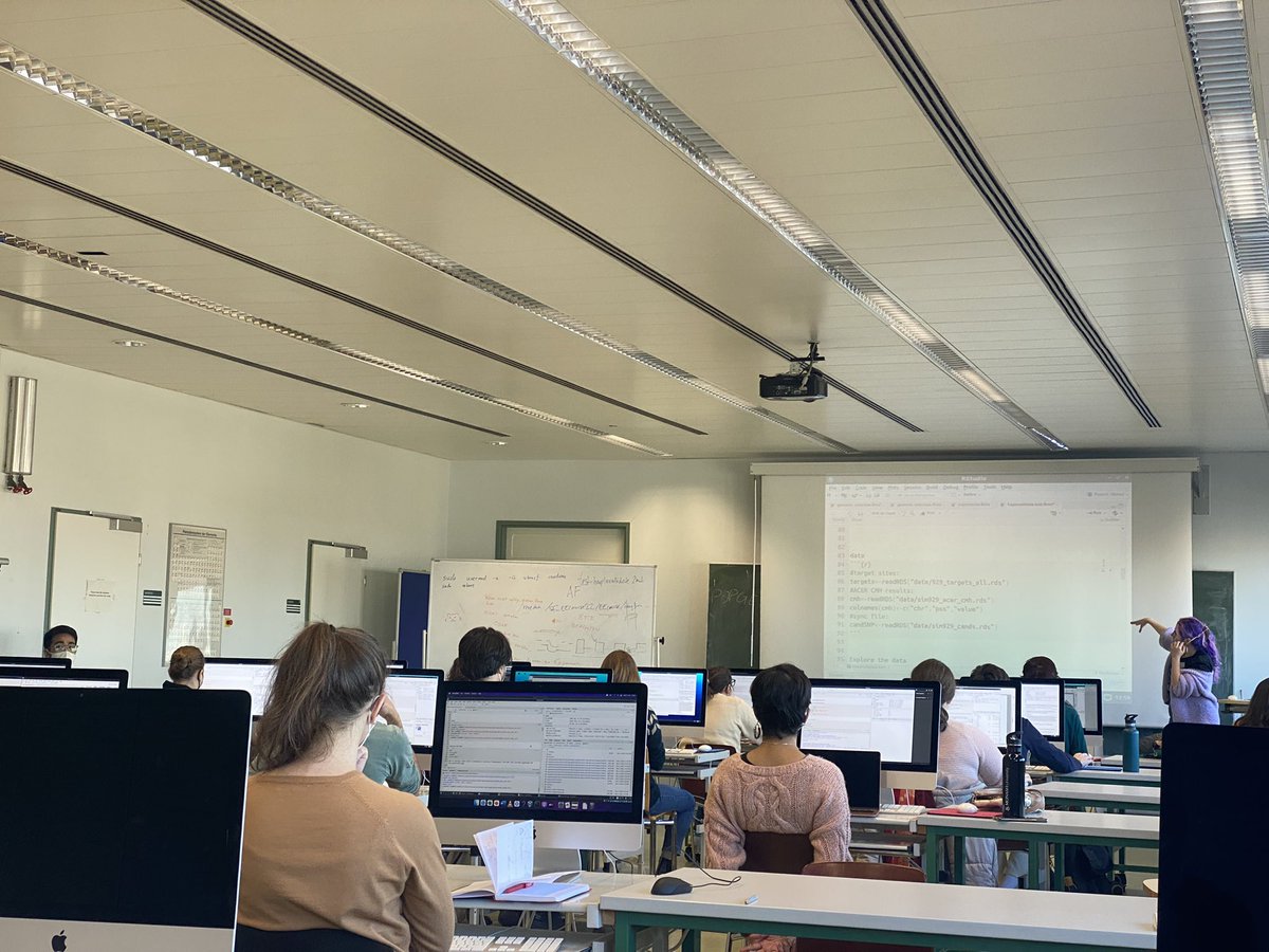LaRad1010's tweet photo. Ongoing excitement at Day 3 of #EECV practicals 💪🏻🍀@PopGenViennaPhD https://t.co/atksLEXPvY