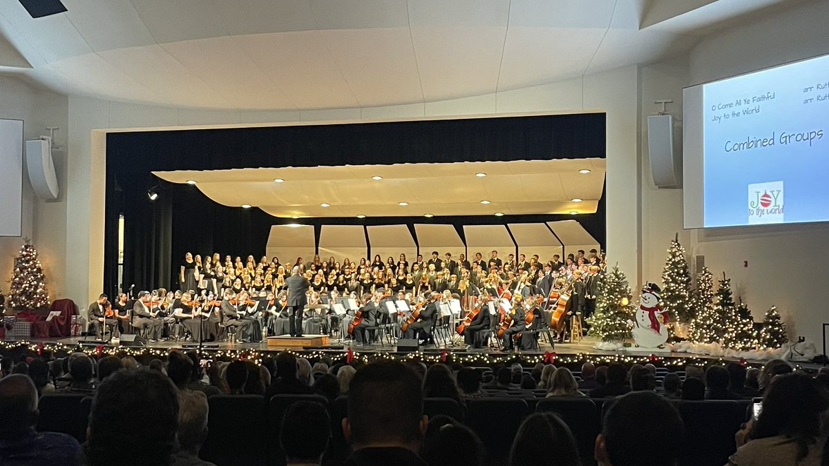 GHS Orchestra and Choir Holiday Concert 2023-a beautiful tradition and an evening enjoyed by all!
