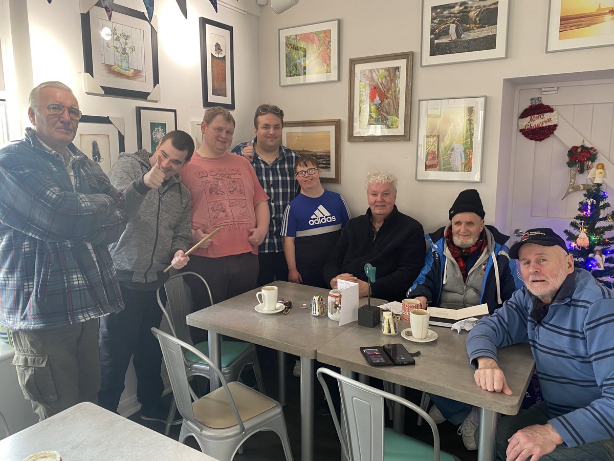 Thank you so much to the retired fishermen for your constant kindness and support … your gift of  £150 will give us a truly special Christmas party 💙⁦<a href="/Old_LowLight/">Old Low Light 💙</a>⁩ with ⁦<a href="/MarkCrowley_/">mark crowley</a>⁩