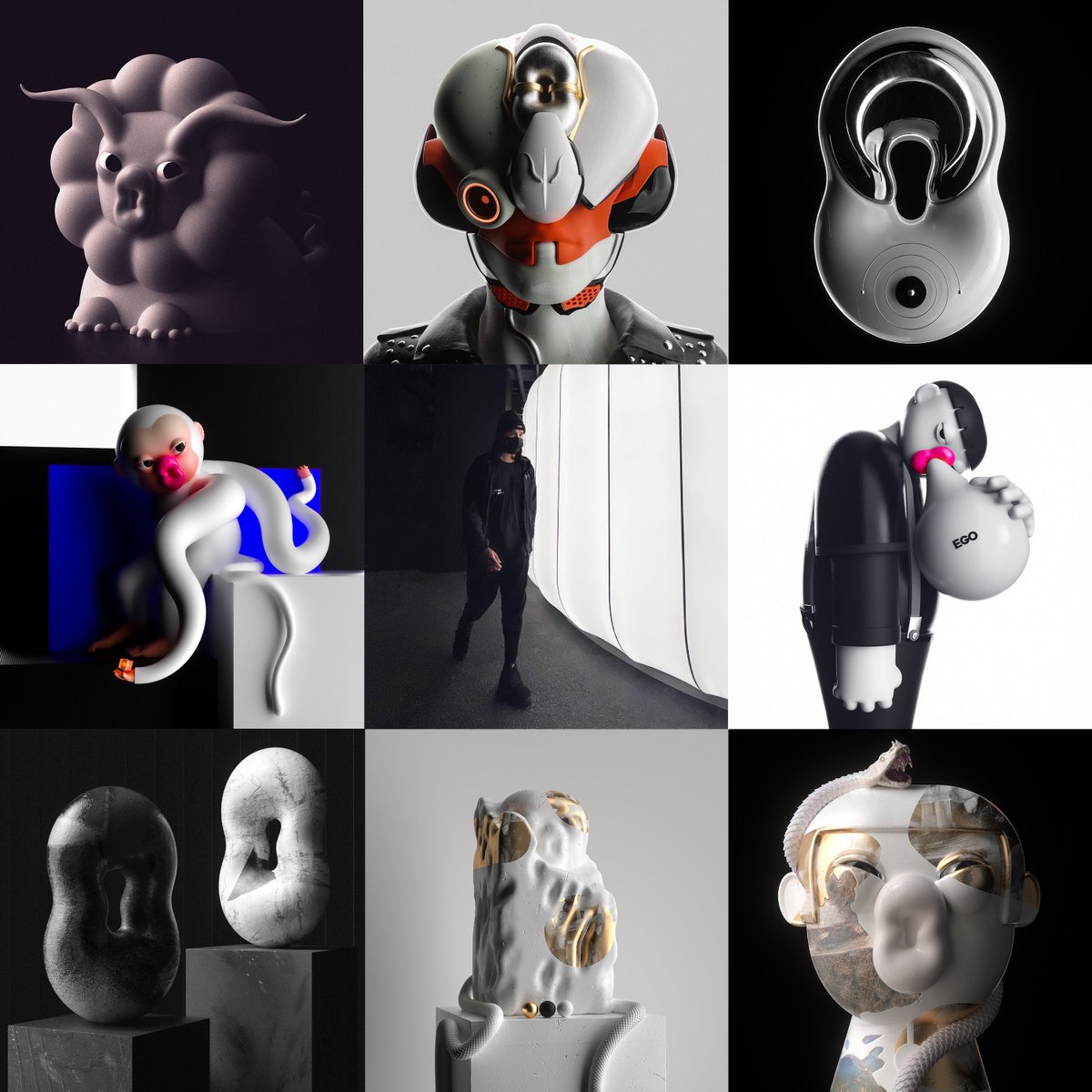 GM frens! Been quiet this year but also did over 100 pieces in the shadows that were never released. Covid is still a thing over here and lockdown is a life routine at this point, however I'm grateful that art exists.
#artistvsart2022 
#HumanArtist