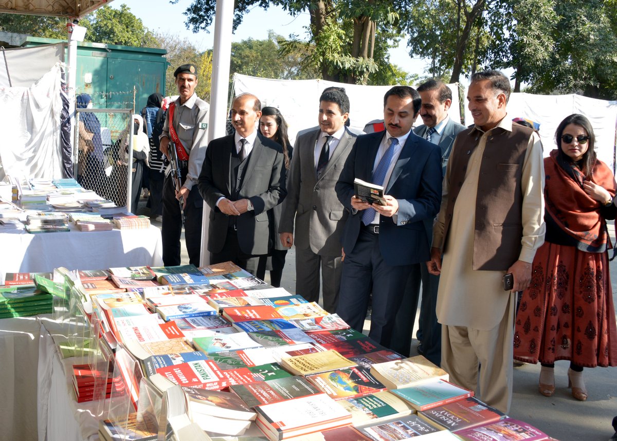 IIUI_OFFICIAL's tweet photo. In connection with Extravaganza 2022, a book fair &amp; food festival organized for female students was inaugurated  by Deputy Commissioner Islamabad Irfan Nawaz Memon and President Islamabad Bar Shoaib Shaheen.
https://t.co/VSQ8aPwUju https://t.co/UqyvqiVev3