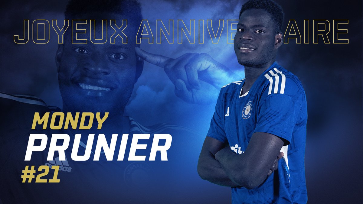 FC_Versailles's tweet photo. 🎂 Le FC Versailles souhaite un joyeux anniversaire à Mondy Prunier, qui fête aujourd’hui ses 2️⃣3️⃣ ans.

Bon anniversaire Mondy !

#fcversailles #anniversaire #joueur #footballer #nationalfff https://t.co/eag66qvxrC