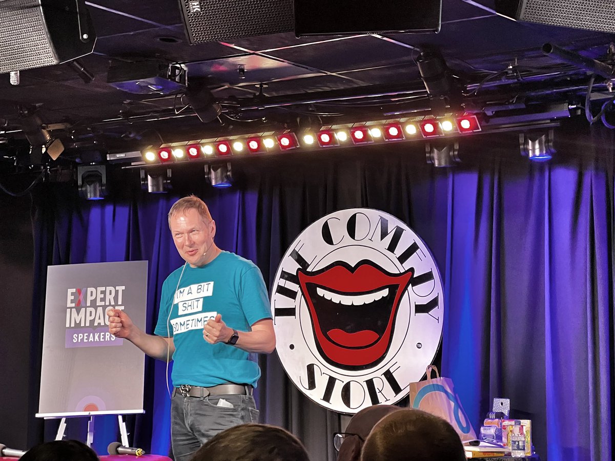 PaulIanTaylor's tweet photo. First gig at @comedystoreuk for @disruptiveIan - modelling @Camerados_org merch #MyBigFail https://t.co/kTa8ls0mwo