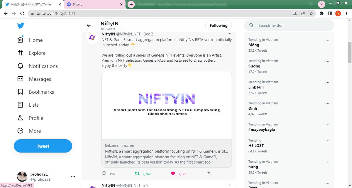 prohoa21's tweet photo. @NiftyIN_NFT @hoak32666
@TieudaoX17
@lytieudao69
#airdrop #giveaway https://t.co/XS14cC5jMl