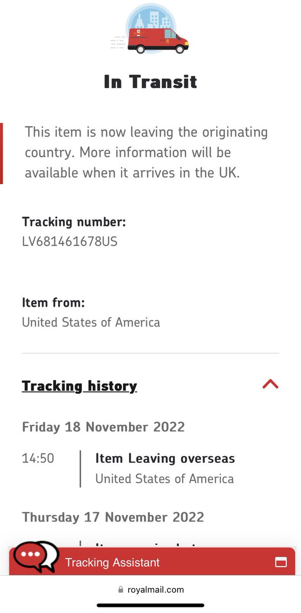 So it appears <a href="/USPSHelp/">USPS Help</a> did their job and got the parcel to the UK but <a href="/RoyalMail/">Royal Mail</a> haven’t picked it up from Heathrow or the postal agent has lost it. Nearly 3 weeks since it landed at Heathrow, what’s going on? <a href="/RoyalMailHelp/">Online customer service</a>