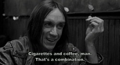 coffee and cigarettes iggy pop Iggy Pop & Tom Waits Coffee and Cigarettes Jim Jarmusch 2003