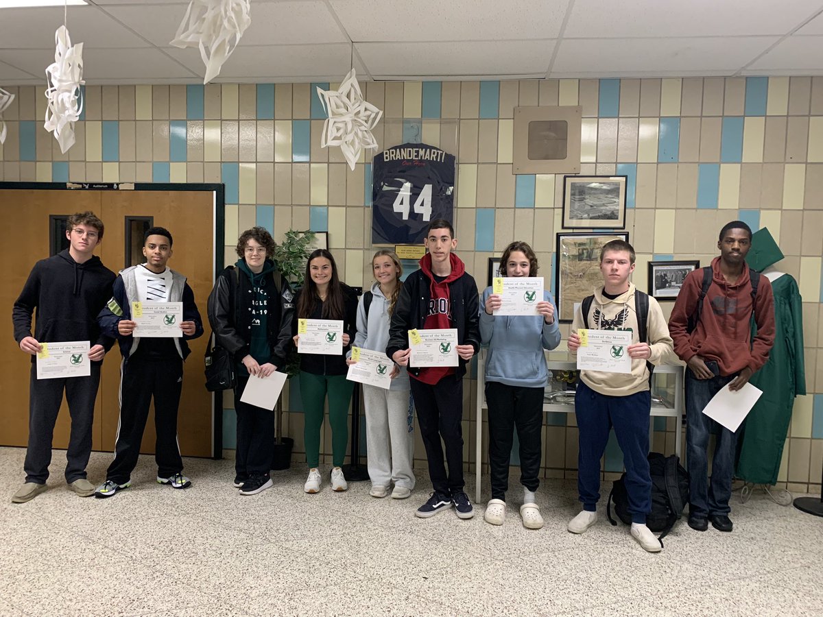 Congratulations to WDHS Students of the month for November! Keep up the great work, kids!