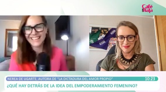 "La dictadura del amor propio"
<a href="/nereadeugarte/">nerea de ugarte</a> 👏👏👏❤️ amé.
Quiero puro leer este libro sabí. 
<a href="/ValdebenitoNata/">Natalia Valdebenito</a> #CaféConNata <a href="/subelaradio/">SÚBELA</a>