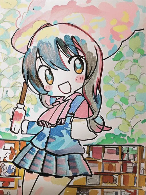 カラーイラストもポップな色彩で彩り豊かで華やかですねー 