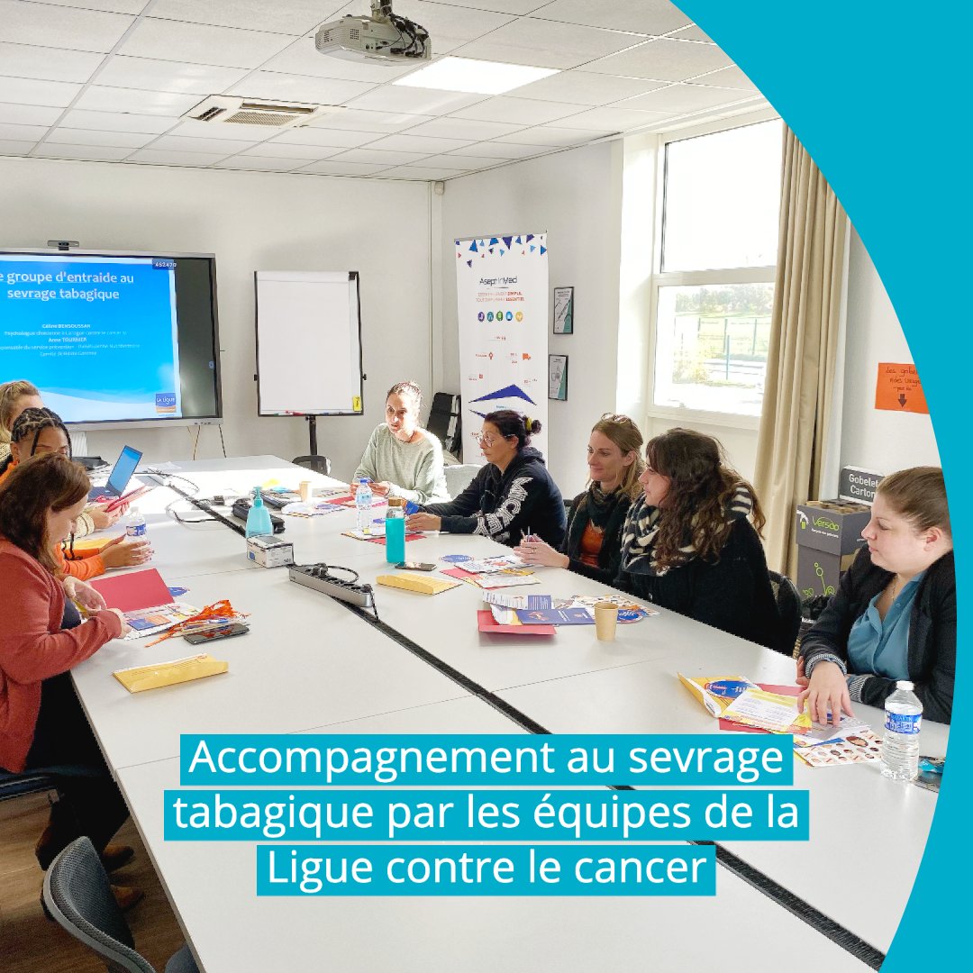 AseptInMed's tweet photo. ❌🚬 Les actions du 𝐦𝐨𝐢𝐬 𝐬𝐚𝐧𝐬 𝐭𝐚𝐛𝐚𝐜 continuent !

La ligue contre le cancer Haute-Garonne intervient auprès de nos collaborateurs volontaires, au siège d'Asept InMed pour un accompagnement au sevrage tabagique.

Merci aux équipes et bravo à nos volontaires motivés ! https://t.co/OdESaXCadC