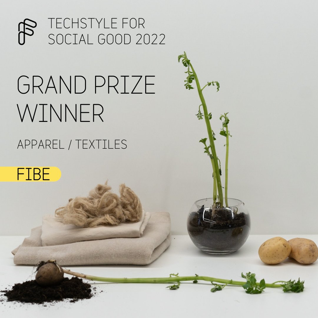 Fibe has won the Grand Prize of Techstyle for social good! We will be given extensive support to develop our project including: 3-month residencies at The Mills Fabrica, mentorship, and a cash prize. themillsfabrica.com/innovative_ini…