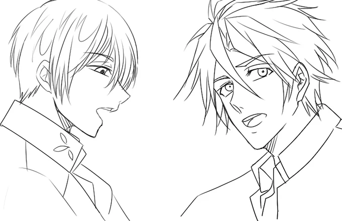 久々に描いた～～～楽しい!!!! 