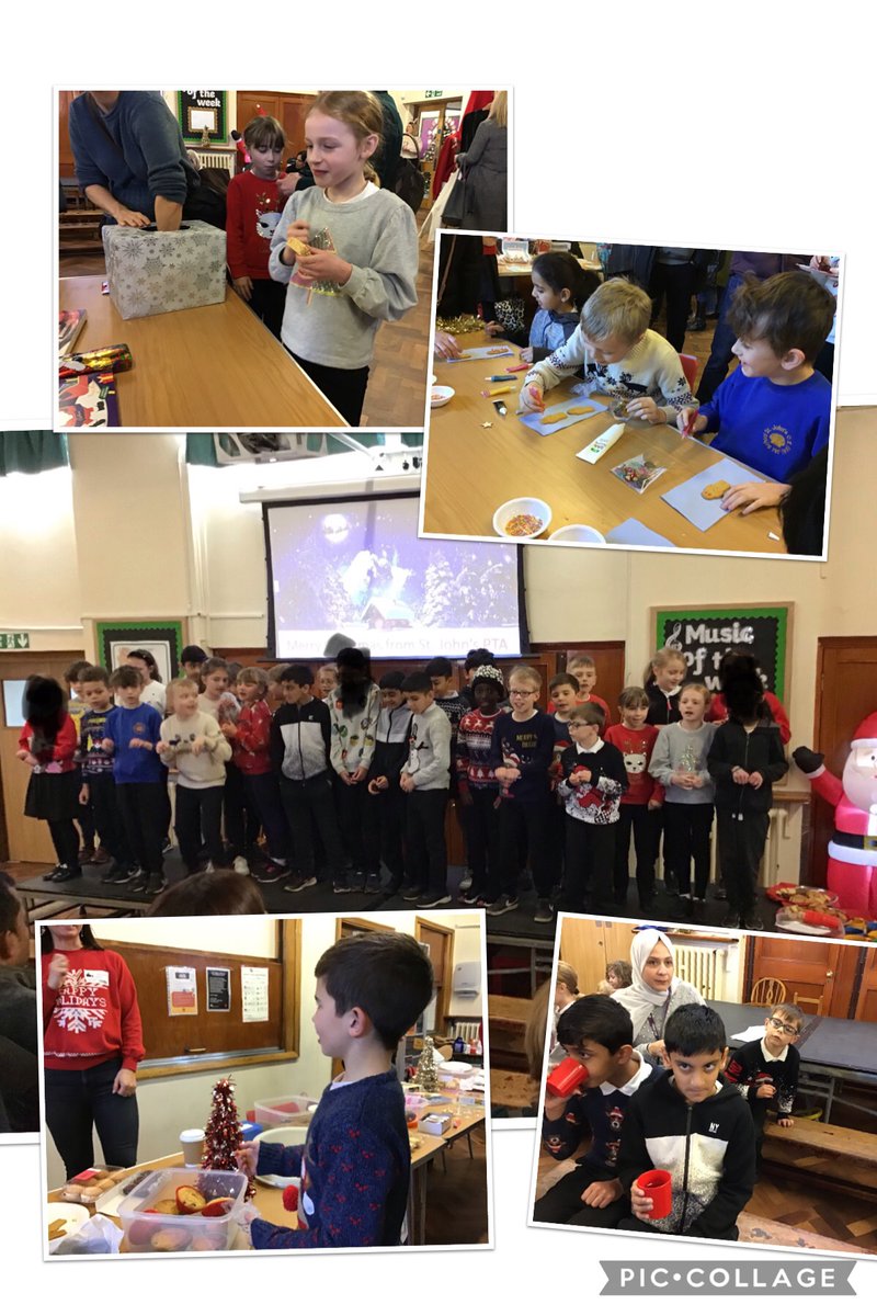 Everyone had a wonderful morning raising money at our Christmas fair. The children sang and the hall was filled with a warm festive glow. Thanks to everyone that came along and supported us. #together #nurture #StJohnsCurriculum