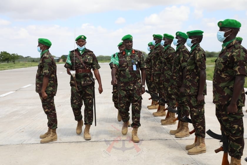 kdfinfo's tweet photo. The Kenya Defence Forces (KDF) troops operating in Somalia under African Transition Mission in Somalia ATMIS, today 07 Dec 22 were awarded AU medals of honour for their contributions to peace and stability in Somalia  at Dhobley Forward Operating Base.
https://t.co/Y34tDnmZDX https://t.co/BK3N51KCC5
