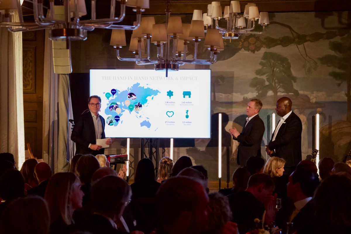 humanimpacthub's tweet photo. 1/1 Our Chief Executive Officer (CEO) Mr Felix Tete was privileged to speak at the Let it Grow fundraising event which was recently hosted by our partner organisation Hand in Hand Sweden at Djursholm Country Club in Stockholm, Sweden.@FelioNthete 
https://t.co/TKP0HGAznD https://t.co/sOUmJmVOAO