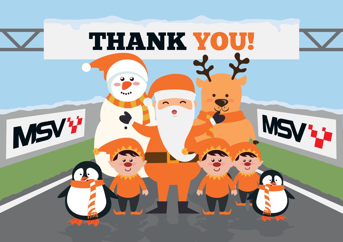 We're reaching that part of the year when we'd like to pause and thank all of our volunteer marshals for everything they do. 

Rest up, enjoy your Christmas break, and tuck your orange overalls away safely until the new season. 

With love and thanks to you all 🧡