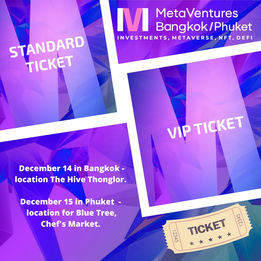 Friends!
🚀Our #roundtable event has generated deep interest, because you haven't seen such a format yet!

🔥Everyone can participate buy a ticket eventpop.me/e/13460/https-…

#metaventures #crypto