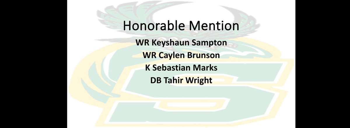 Coachkeg71's tweet photo. Congrats to this group of young men for being recognized by the region for an outstanding season.  #CantwaitforAugust #WetheSouth. https://t.co/fbKq2OzxU6