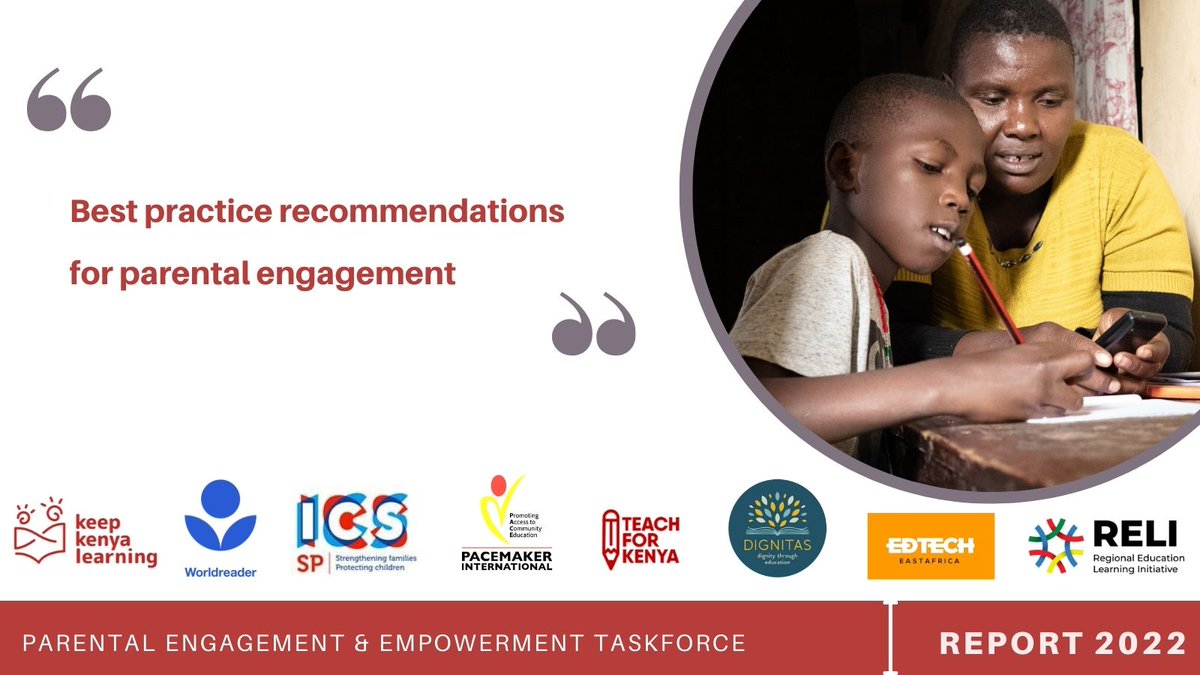 The PE &amp; E taskforce submission gives best practice recommendations for parental engagement. Read all the recommendations here: drive.google.com/file/d/1QzjnXT…