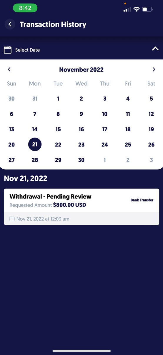 Jac3ak's tweet photo. @fliff What’s going on??? It’s been 3 weeks and still pending https://t.co/lf2ZTtm6yx