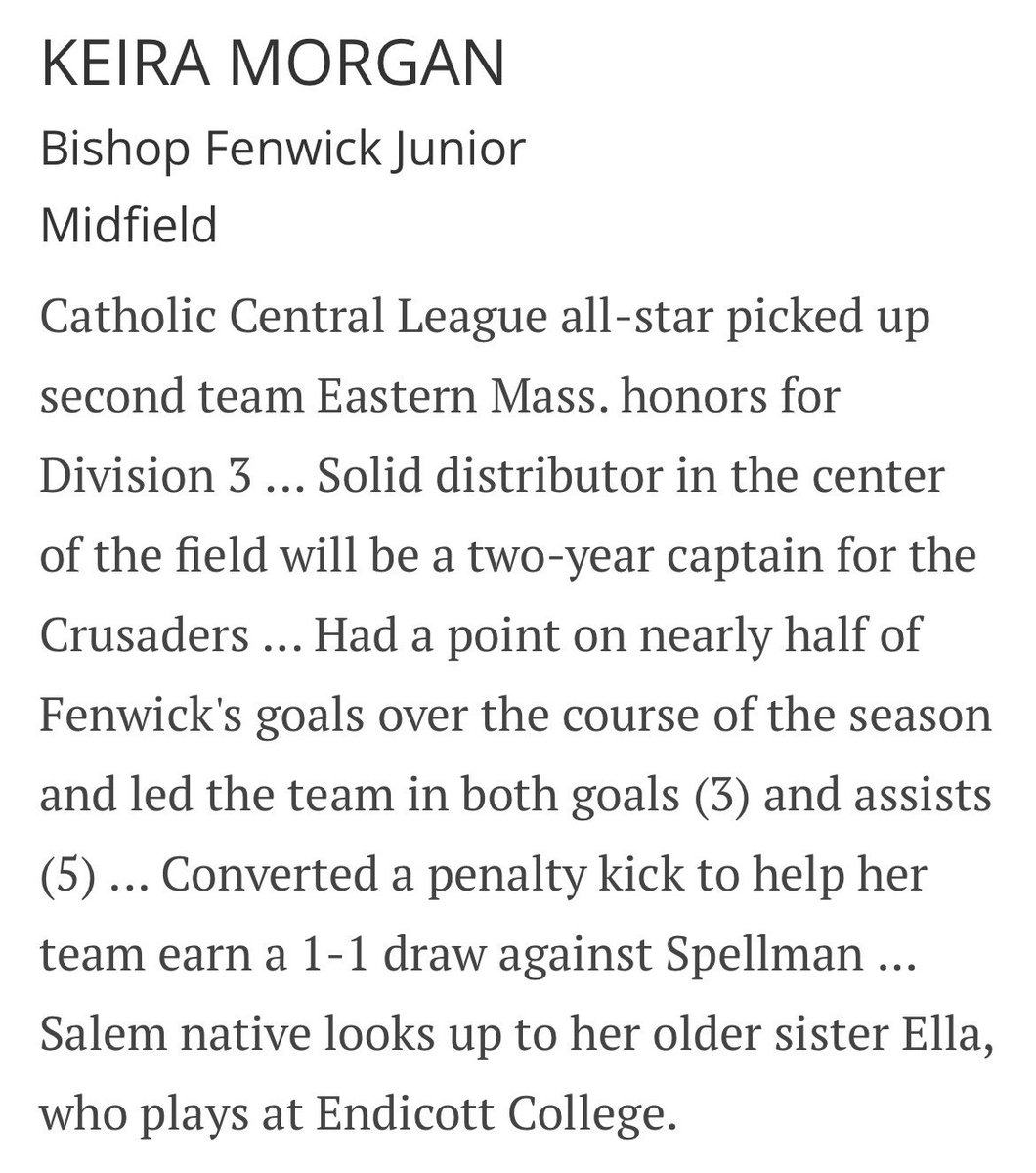 FVGSoccer's tweet photo. Go Captain Keira! And thank you to Salem News! @salemnewssports https://t.co/nJDEq2z8gw https://t.co/ewjZi5iKTe