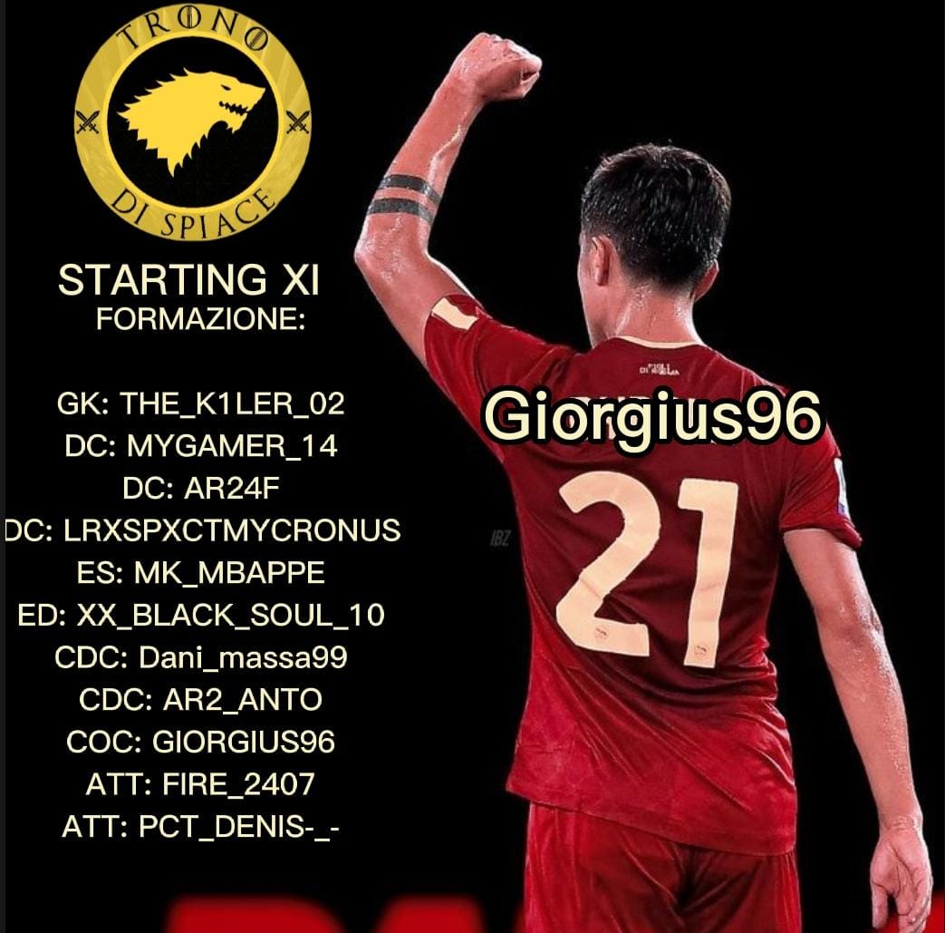 Trono Di Spiace (@tspiace) on Twitter photo ๐๏ธ GIORNATA DI CAMPIONATO ๐๏ธ
๐| #MFCUP
๐| <a href="/DemoliorNL/">DemoliorNL</a> 22.00
FORZA RAGAZZI๐๐ค
<a href="/tanadelproclub/">La Tana del ProClub</a> @RetweetProclub <a href="/RTAllProClub/">RETWEET ALL PROCLUB</a> <a href="/ProClubRTutto/">RTutto ๐</a> <a href="/HouseOfProClub/">H๐ ๐ฆ๐ค๐ ๐๐ P๐ฃ๐ C๐๐ฆ๐</a> <a href="/KickOff_ProClub/">Kick-Off</a> ๐๏ธ GIORNATA DI CAMPIONATO ๐๏ธ
๐| #MFCUP
๐| <a href="/DemoliorNL/">DemoliorNL</a> 22.00
FORZA RAGAZZI๐๐ค
<a href="/tanadelproclub/">La Tana del ProClub</a> @RetweetProclub <a href="/RTAllProClub/">RETWEET ALL PROCLUB</a> <a href="/ProClubRTutto/">RTutto ๐</a> <a href="/HouseOfProClub/">H๐ ๐ฆ๐ค๐ ๐๐ P๐ฃ๐ C๐๐ฆ๐</a> <a href="/KickOff_ProClub/">Kick-Off</a>