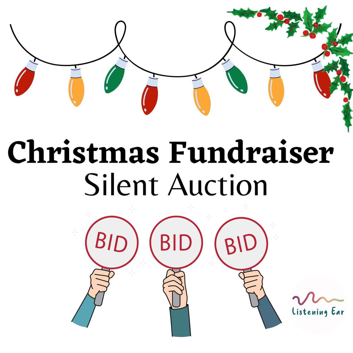 ListeningEar11's tweet photo. We are looking to round off our year by asking for help. We rely on grants and the generosity of community members to maintain our emotional support service. We are going to hold an online silent auction to try and raise some funds. To donate please email Julie@cvg.org.uk Thankq! https://t.co/J4WYwlzebG