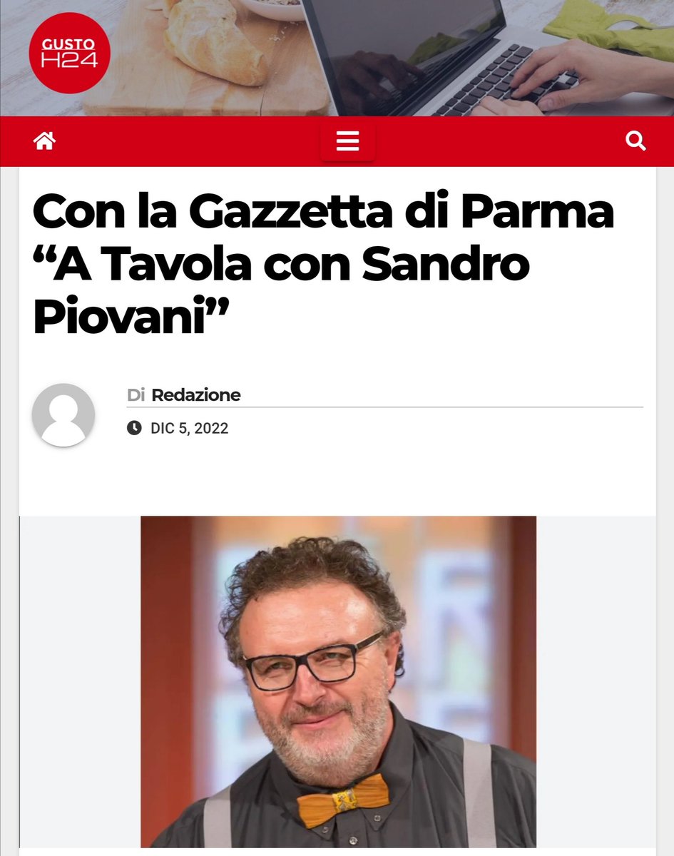 EdTroiano's tweet photo. Con la #Gazzetta di Parma “A Tavola con Sandro Piovani”
In edicola “I sapori del cuore: la nuova guida ai ristoranti di Parma” di Sandro #Piovani
Su @GustoH24
https://t.co/2lHED98fug
@parmawelcomeoff @PiovaniSandro @pino_zuliani @paoloigna1 @theonlyparmesan @ClaudioLeporati https://t.co/nv29tDmVuJ