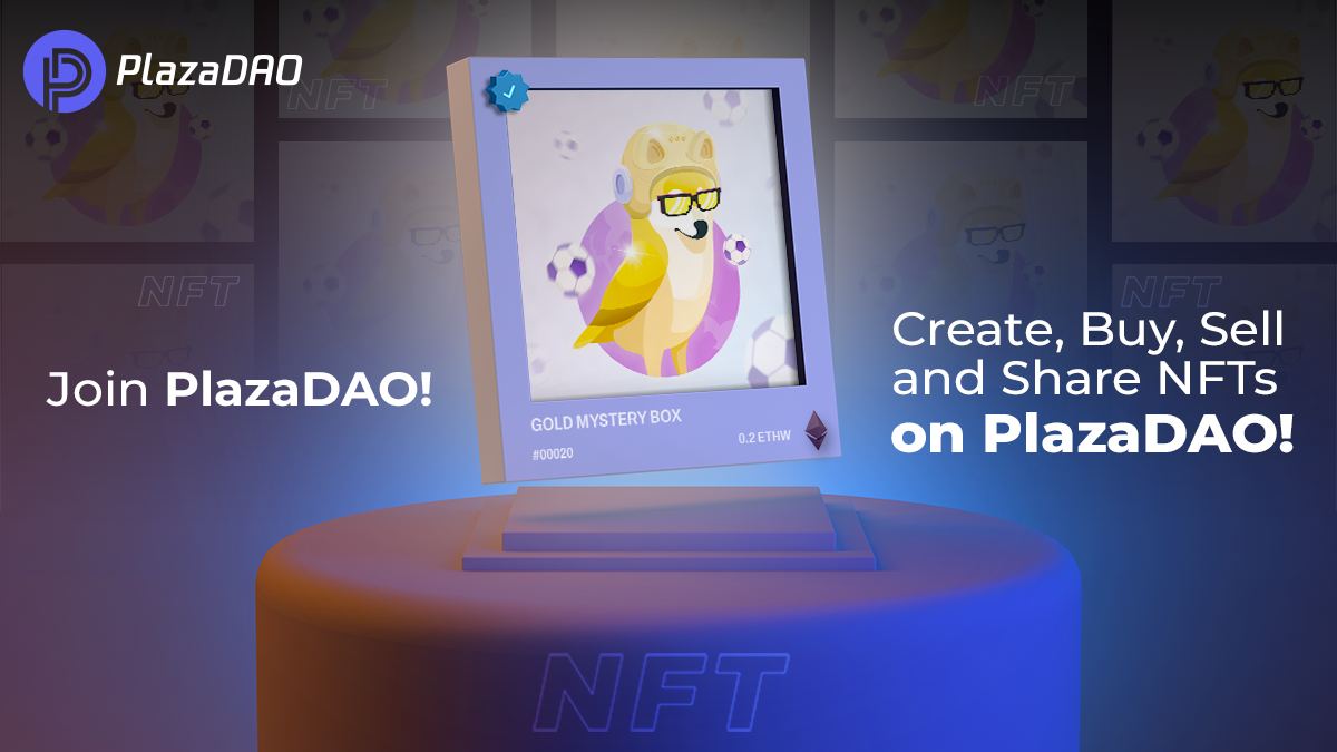 ⚡️#PlazaDAO - Mystery Box Showcase⚡️

👏We would like to showcase the very first PlazaDAO mystery boxes made by our early supporters!

Here is Mystery Box ID 20, show them some support!⬇️
app.plazadao.io/info?id=20&res…

Create your very own Mystery Box👇
app.plazadao.io/market