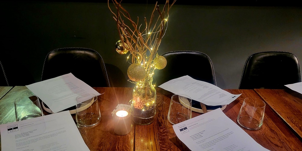 For Christmas this year, the chefs have created a modern twist on festive classics - sage crusted carrots, cured trout and scallop crudo and roasted pheasant with stuffing I hear you cry?

Not long left to try this menu...

Book at smokeandsalt.com