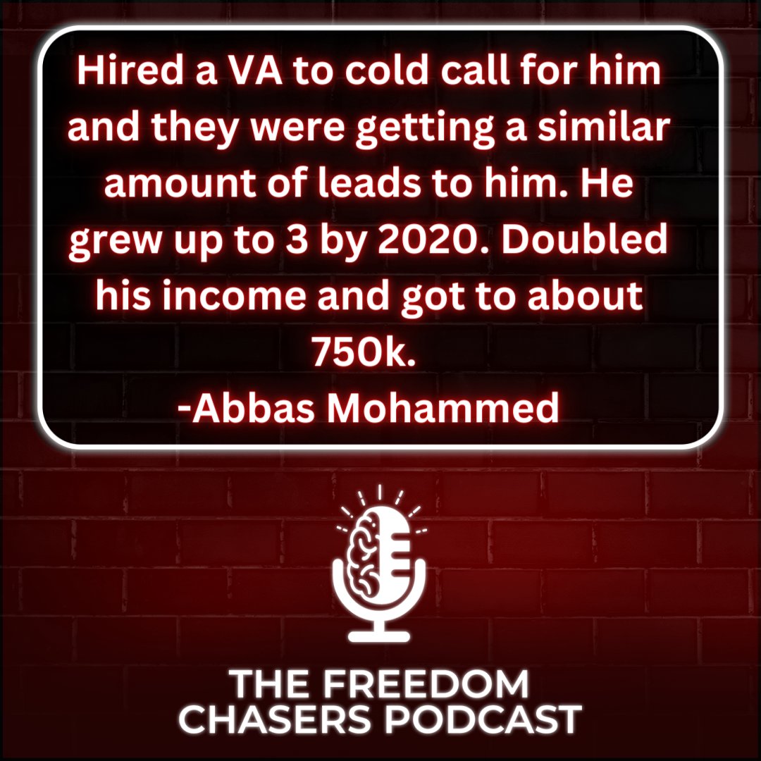 MattCavy1's tweet photo. #realestateinvesting #realestate #podcast #commercialrealestate #realestateinvesting101 #coldcalling #buyinghouses #realestatesuccess #realestateinvest #freedomchasers #modelequity #abbasmohammed https://t.co/JTvcSkGh1t