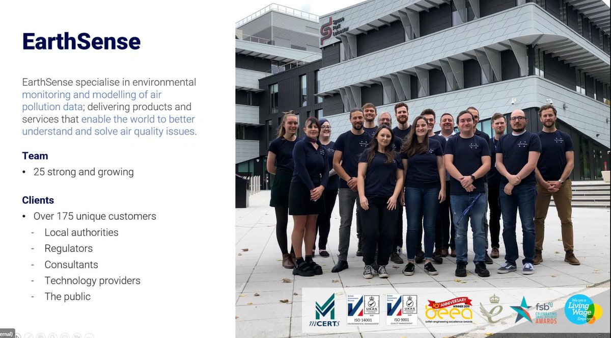 KPacoustics's tweet photo. It was a pleasure to join the @EarthSenseAQ webinar today to discuss why certification matters in air quality monitoring and learn about MCERTs compliant ambient air pollution monitor, Zephyr, used across construction sites UK-wide.

#airqualitymonitoring #construction #MCERT https://t.co/spJB5rXUdD
