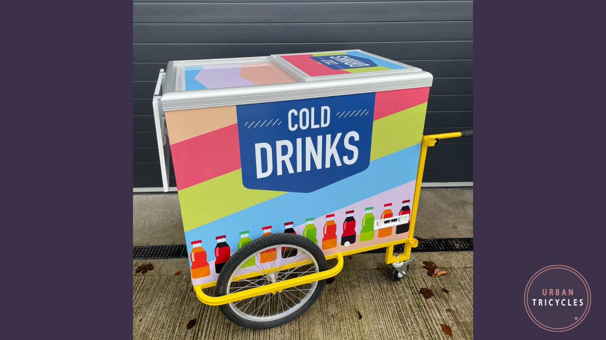 Urbantricycles1's tweet photo. Keep your cool with one of our battery-powered cooler carts π₯€
Hire or buy - 0333 455 9072 / https://t.co/FJzgLunka1
#coolercart #coolerbike #mobilevending #promotion #marketing #icecreambike #icecreamcart #madeinbritain #mobilebar #cargobikes #bespoketrikes #PR #events #forhire https://t.co/U39HUTEBKU