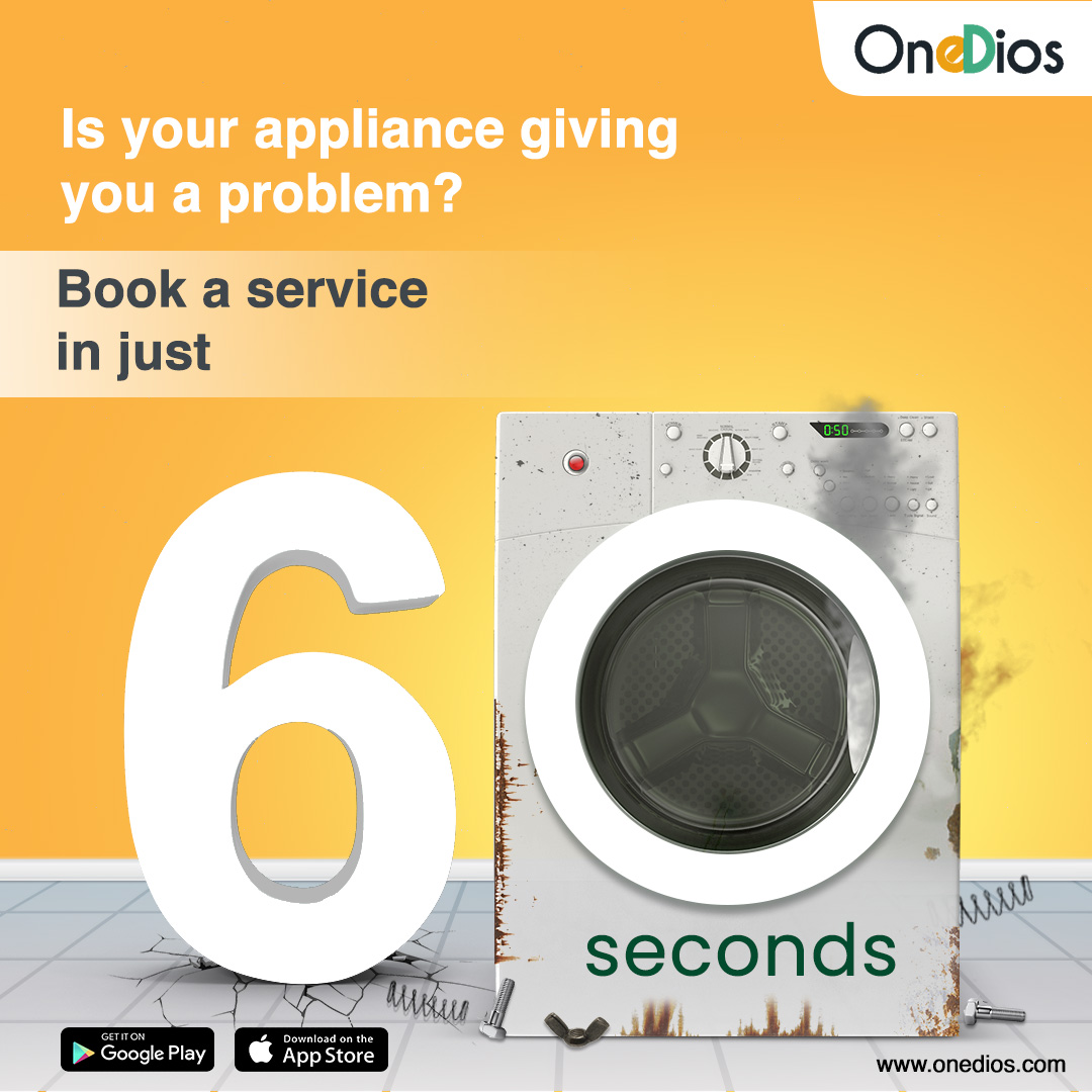 OneDios_India's tweet photo. 60 seconds.That’s all it takes to book a repair request with OneDios
Download the app now!
#OneDios #OneDiosIndia #60SecondsService #RequestKaroRelaxKaro #CustomerService #CustomerCare #HomeServices #QuickService #Hasslefree #BookServiceNow #DownloadApp #DownloadNow https://t.co/YjiSJGd2mc