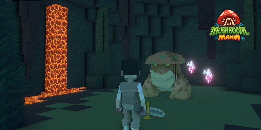 🍄 A distinct breed of fungal foes await shrunken adventurers in Rocky Hollow!

Learn about our underground level here: link.medium.com/LYq0fsMj8jb 

Currently in development for <a href="/TheSandboxGame/">The Sandbox</a> under the <a href="/GameMakerFund/">forsale username~dm</a>. 

#MushroomManiaTSB #SandboxGame #TSB #GameMaker #VoxEdit #NFT