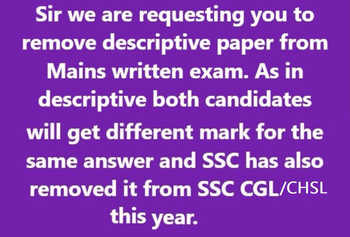 sidinfosid3's tweet photo. @abhayips86
 
@CMO_Odisha
 
@MoSarkar5T
 
#Remove_Descriptive_from_OSSC_CGL_Mains
 #OSSC_CGL_2022 https://t.co/RALQwyKNh8