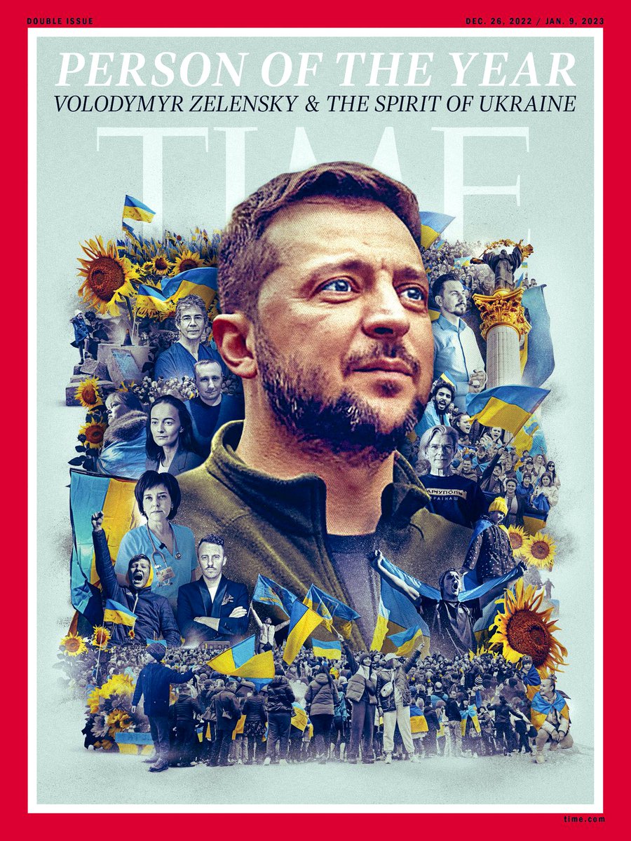 Zelensky is person of the year according to TIME