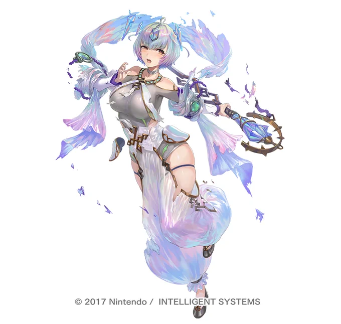 『ファイアーエムブレム ヒーローズ』第7部に登場する、「希望の女神 セイズ」のキャラデザイン、イラスト担当させていただきました。他のメインキャラクターも担当してますのでお楽しみに#FEヒーローズ 