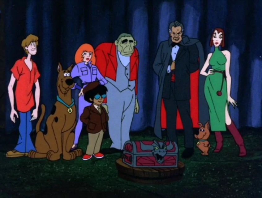 ScoobyandCam's tweet photo. Happy 37th Anniversary to “Horror-Scope Scoob”. This is episode 13, season 1 of “The 13 Ghosts of Scooby-Doo!”. This episode aired on December 7th, 1985 on ABC.
#ScoobyDoo #13GhostsofScoobyDoo #Daphne #FlimFlam #ScrappyDoo #Shaggy #VincentVanGhoul #ChestofDemons #RedVan #Zimbulu https://t.co/878PoCcfMp